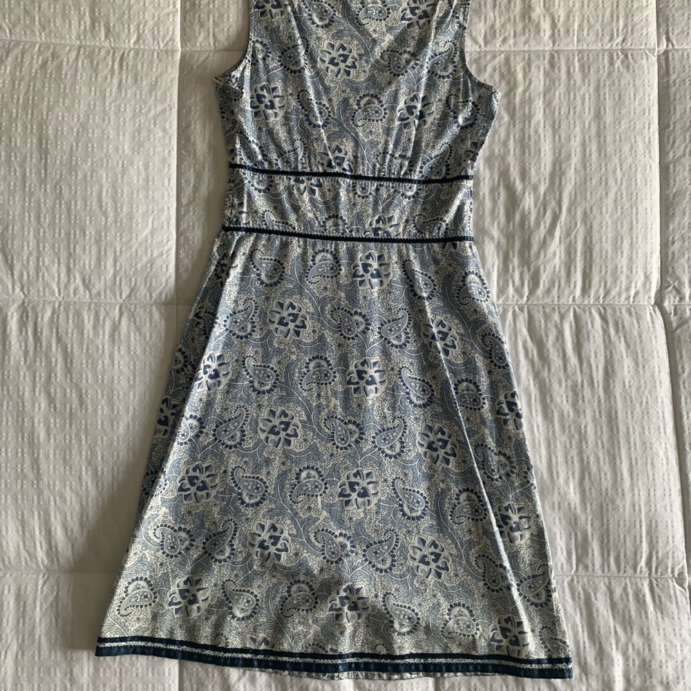 Vintage detailed polo Jeans Co by Ralph Lauren size 2 paisley print dress. - Picture 11 of 11